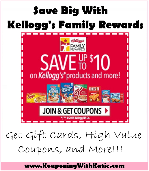 NEW Bonus Code!!! Kellogg’s Family Rewards Score FREE