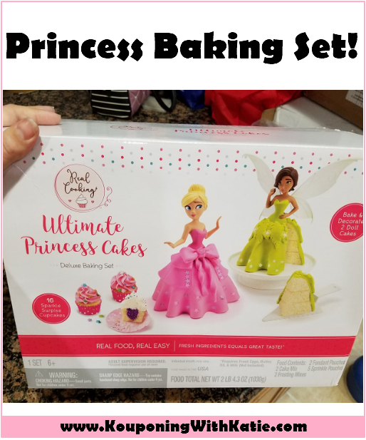 Amazon Exclusive pieces Real Cooking Ultimate Princess Baking Set with 50 